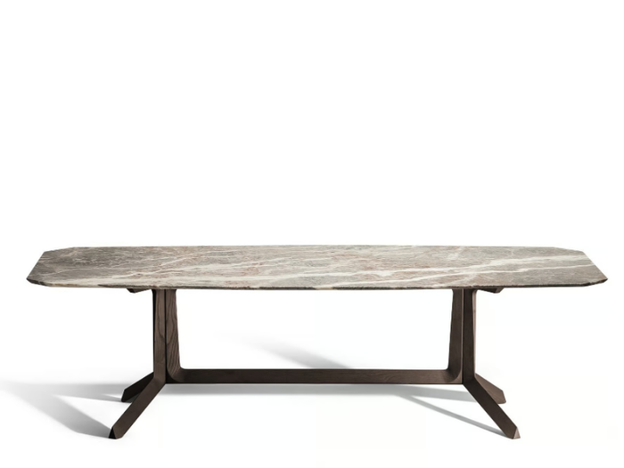 OTHELLO - Rectangular marble living room table _ Poltrona Frau